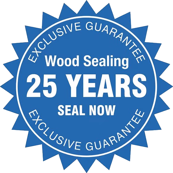 Seal Now 25 Year Guarantee Wood Sealing