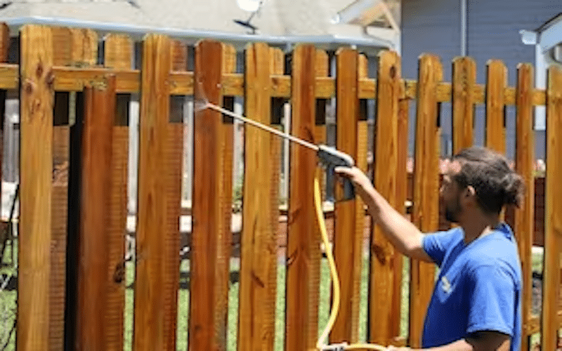 Wood Fence Sealing in Irvington